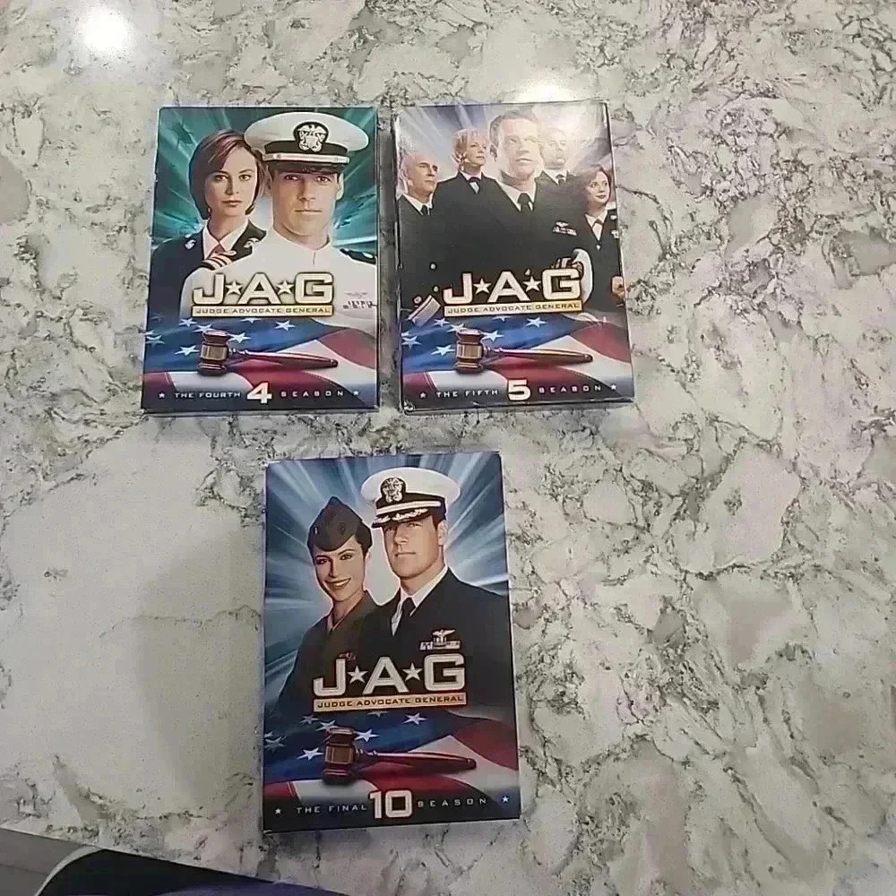 JAG Judge Advocate General DVD Seasons 4 5 AND 10 SET CBS Season